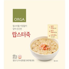 ORGA 랍스터죽, 420g, 1개