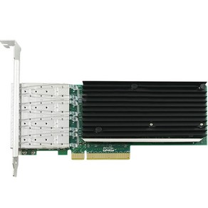 넥스트유 PCI-Expess x 8 쿼드포트 SFP + 서버 랜카드, NEXT-574SFP-10G, 1개