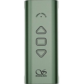 샨링 UA3 고음질 오디오 포터블 USB DAC 앰프 그린, UA3-GN