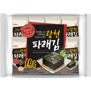 삼육김 광천 파래 도시락김 16p