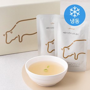 앤쿡 어린이 한우 나주 곰국 (냉동), 200g, 8개