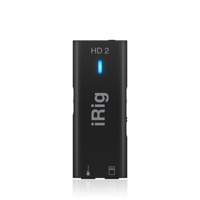 아이케이멀티미디어 iRig HD2 모바일 기타 베이스 인터페이스, IK-AI-0002