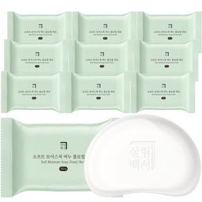 살림백서 소프트 모이스처 목욕비누 플로럴 허브향, 100g, 10개