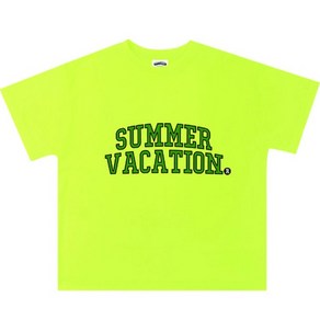 나노핏 아동용 SUMMER VACATION 반팔 티셔츠