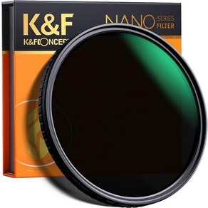 케이앤에프컨셉 NANO-X Variable 가변필터 8K AGC Glass 37mm