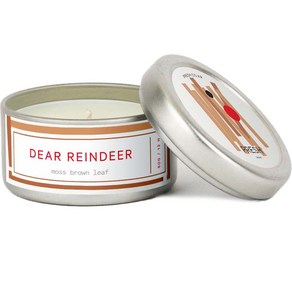 프레쉬 소이 캔들 향초 스몰 60g, DEAR REINDEER 이끼 낙엽, 1개