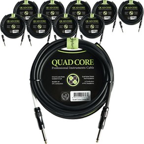 고퍼우드 Quad coe cable 어쿠스틱 베이스 기타 전용 케이블, 10개