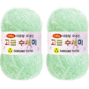 yana 대용량 고급수세미 134 베이비민트 100g, 134(베이비민트), 2개