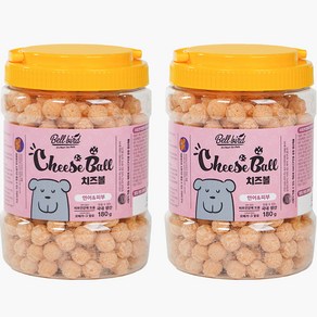 벨버드 체다 치즈볼 연여 피부, 치즈, 180g, 2개