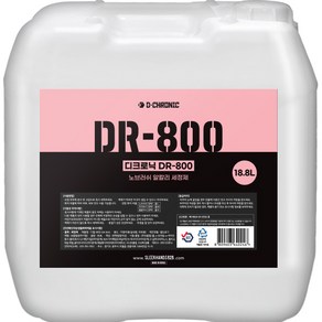 디크로닉 노브러쉬 알칼리 세정제 DR-800, 1개, 18.8L