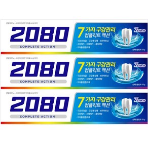 2080 컴플리트액션 쿨민트향 치약