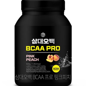 삼대오백 티로신 BCAA 프로 헬스보충제 핑크피치, 500g, 1개