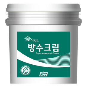 KCC숲으로 방수 크림, 투명(크림), 1.2kg, 1개