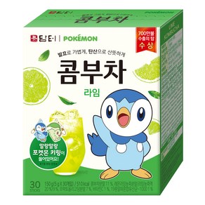 담터 포켓몬 콤부차 라임, 5g, 30개입, 1개