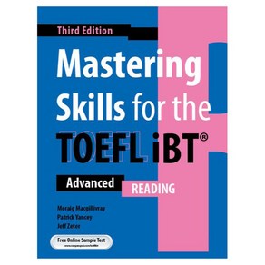 Masteing Skills fo the TOEFL iBT Advanced Reading, 웅진컴퍼스