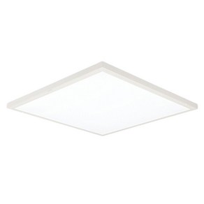 원하 비츠온 무타공 W2 플리커프리 LED 엣지등 면조명 직하등 평판등 50W 640 x 640 mm, 화이트(조명) + 주광색(전구)