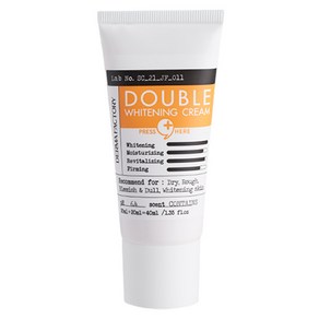 더마팩토리 더블 화이트닝 크림, 40ml, 1개