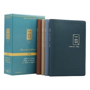 삼독성경 개역개정판 중 (단본 / 무지퍼) 전4권 세트, 일년 삼독성경 편찬위원회, 아가페출판사