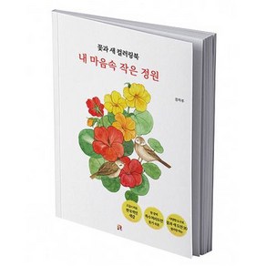 꽃과 새 컬러링북 : 내 마음속 작은 정원 엽서 도안 세트, 도서