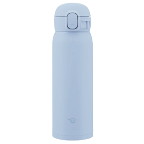 조지루시 심리스 센 원터치 스타일 텀블러 SM-WS48, 에어리 블루 AM, 480ml, 1개