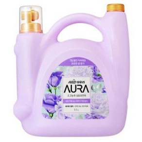 AURA 초고농축 섬유유연제 퍼퓸에디션 화이트릴리 본품, 1개, 5.5L