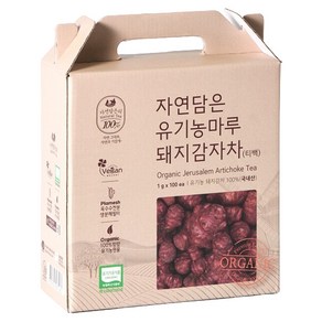 자연담은티 유기농마루 돼지감자차 티백, 1g, 100개입, 1개