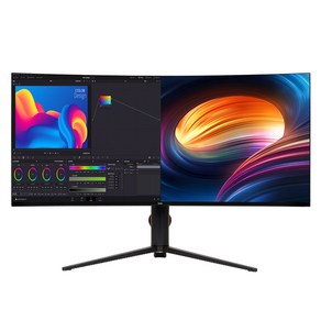 와사비망고 WUHD 5K 커브드 모니터, 102cm, Atview 400 5K NANO IPS HDR Cuved