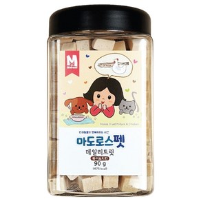 마도로스펫 데일리 트릿 반려동물 동결건조간식, 혼합맛(북어/치킨), 90g, 1개