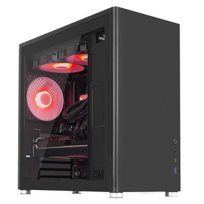 한성컴퓨터 2023 TFG AX3 라이젠5 라이젠 5000 시리즈 지포스 RTX 4060 Ti, 블랙, 16GB, 500GB, Fee DOS, TFG AX3A5646i