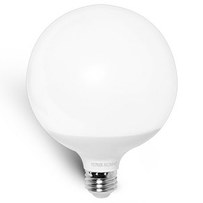 번개표 원하 LED 램프 볼전구 숏타입 12W 화이트, 전구색, 1개