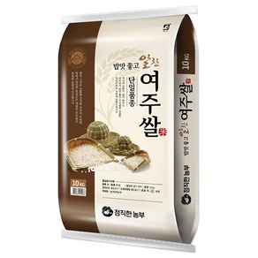 정직한농부 2024년산 햅쌀 여주쌀, 10kg, 1개