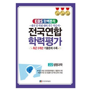 2024 EBS 완벽분석 전국연합 학력평가 고2 생명과학 최근 5개년 기출문제 수록