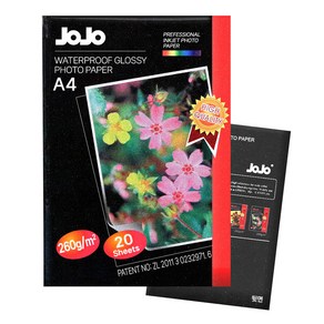 다다 JOJO 고광택 260g 포토용지 사진인화지