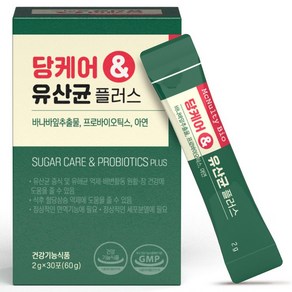 맥널티바이오 당케어 유산균 플러스, 60g, 1개