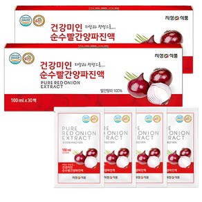 지성식품 빨간 양파즙 30p, 100ml, 2개