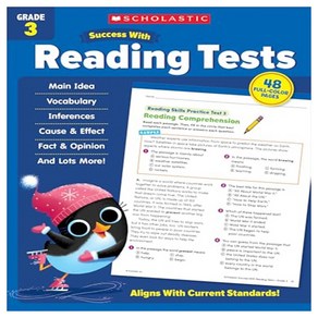 Scholastic Success with Reading Tests Grade 3