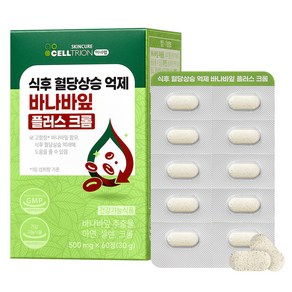 이너랩 식후 혈당 억제 바나바잎 플러스 크롬, 60정, 1개