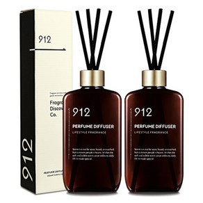 912 퍼퓸 디퓨저 플라워 마켓 250ml x 2p + 리드스틱 8p 세트