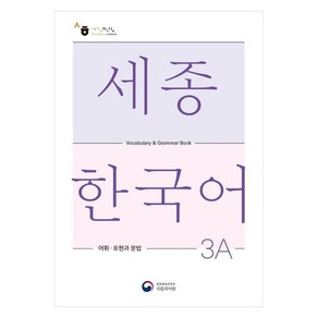 세종한국어 3A 어휘 표현과 문법(Sejong Koean Vocabulay and Gamma 3A), 공앤박