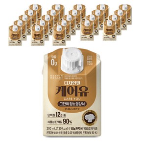 디자인밀 케어유 고단백 당뇨 영양식, 200ml, 24개