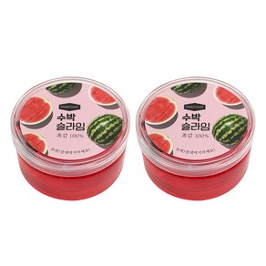 핑크풋 3000 슬라임, 수박, 210g, 2개