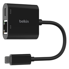 벨킨 USB C to 이더넷 100W PD 충전 어댑터 INC019btBK