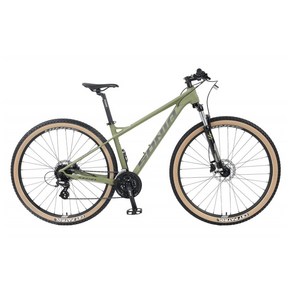 소니아 라피드590 29 시마노 24단 고급 알루미늄 MTB 자전거 M 미조립, 올리브그린, 180cm, 1개