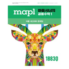 마플시너지 공통수학1(2025):마플 내신대비 문제집, 수학, 고등 1학년