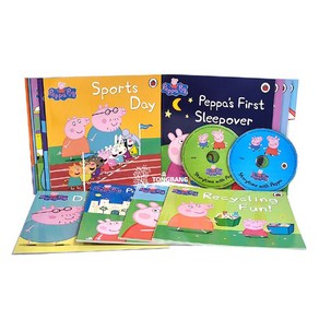 Peppa Pig 스토리북 13권 + 오디오 CD 2종 세트 전 13권, Ladybid