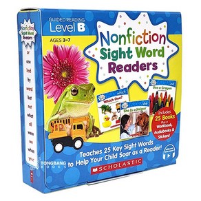 Nonfiction Sight Wod Reades Level B : With Stoy Plus App, Scholastic