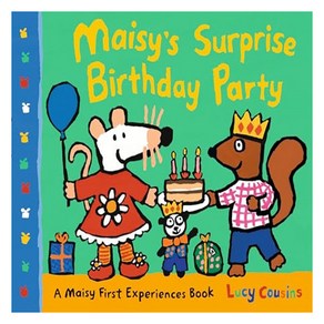 Maisy's Supise Bithday Paty, Candlewick Pess (MA)