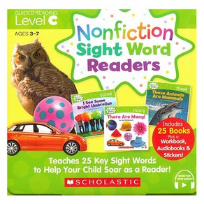 Nonfiction Sight Wod Reades Level C (StoyPlus QR코드), Scholastic