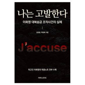 나는 고발한다: 이화영 대북송금 조작사건의 실체, PARK&JEONG, 김현철, 백정화