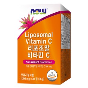 나우푸드 리포조말 비타민C 30p, 36g, 1개